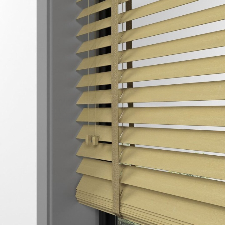 35mm Natural Basswood Blinds