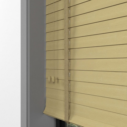 35mm Natural Basswood Blinds