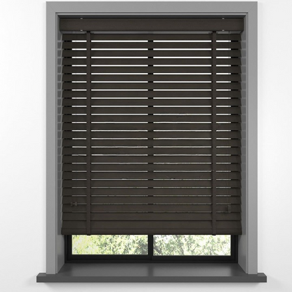 35mm Wenge Basswood Blinds