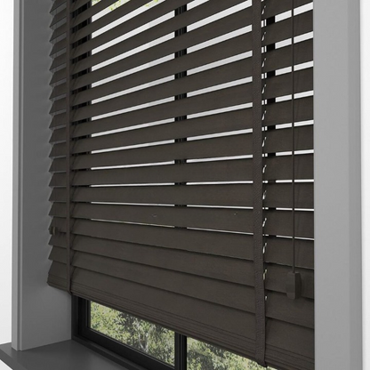 35mm Wenge Basswood Blinds