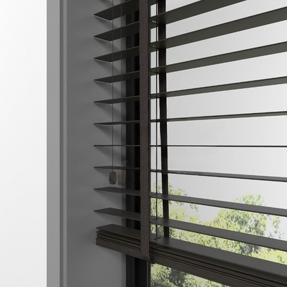 35mm Wenge Basswood Blinds