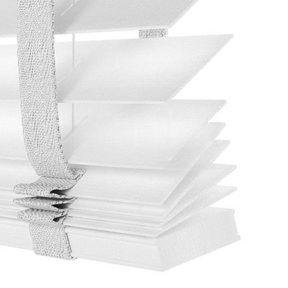 50mm White Bamboo Blinds