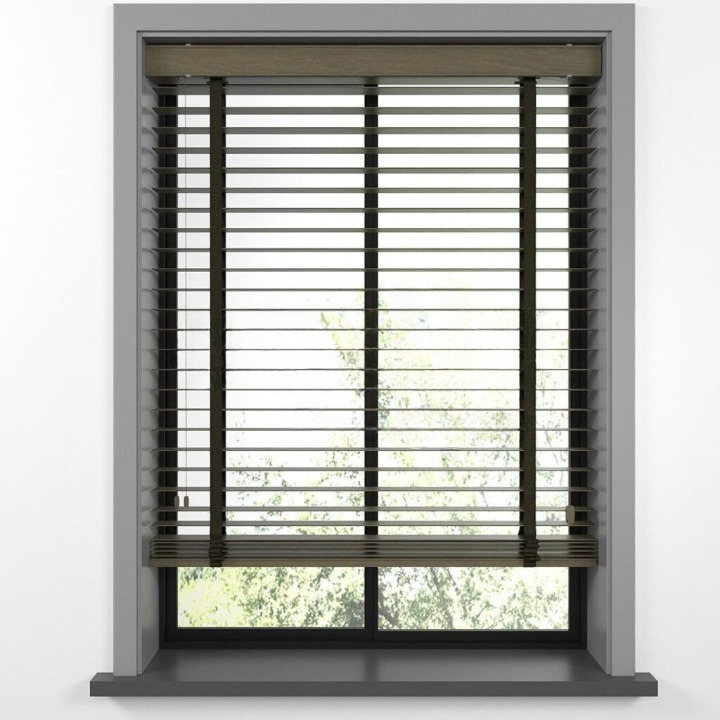 50mm Chestnut Basswood Blinds