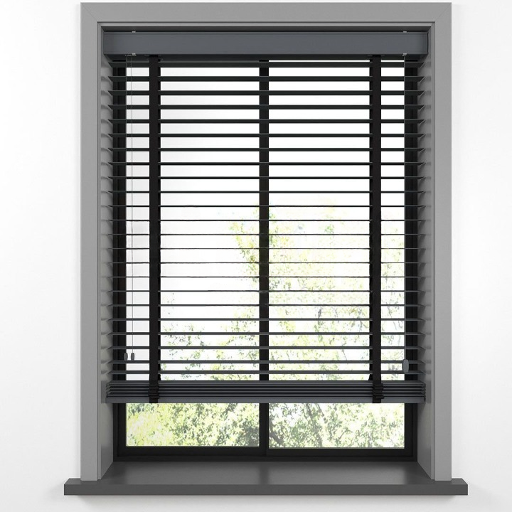 50mm Smoked Basswood Blinds