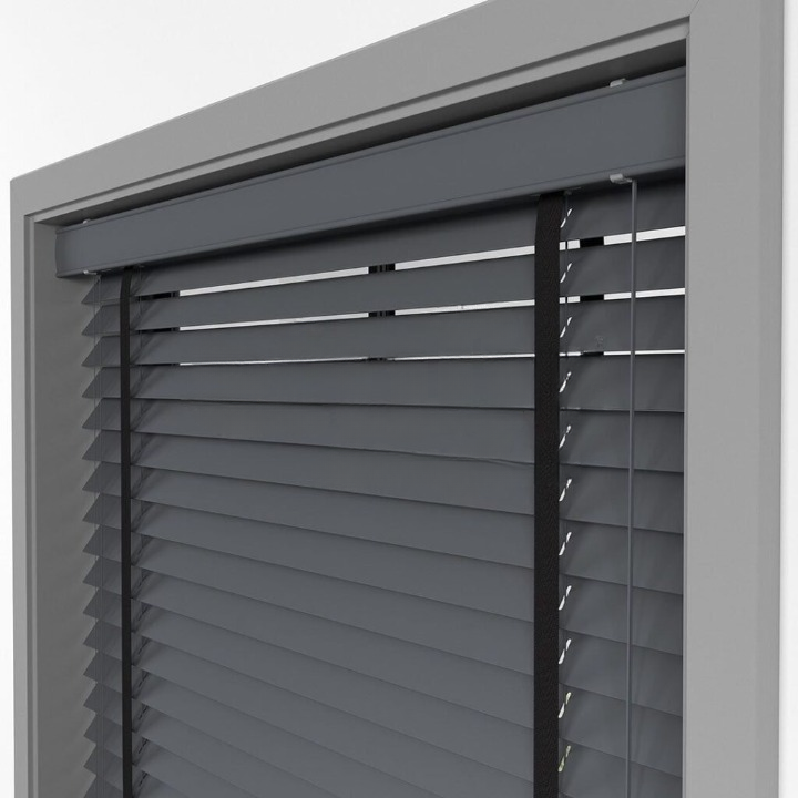 50mm Smoked Basswood Blinds