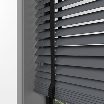50mm Smoked Basswood Blinds