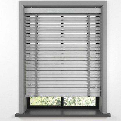 50mm Grey Basswood Blinds