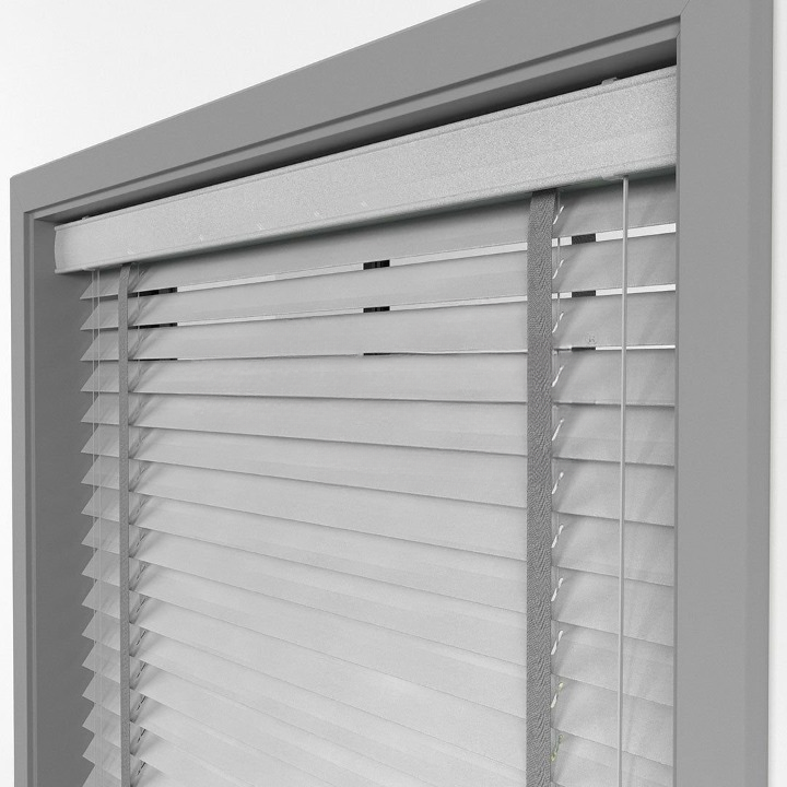 50mm Grey Basswood Blinds