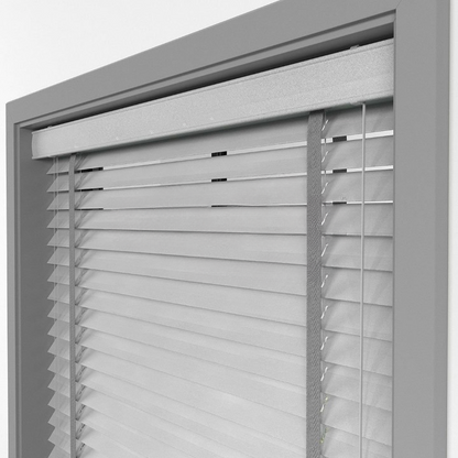 50mm Grey Basswood Blinds