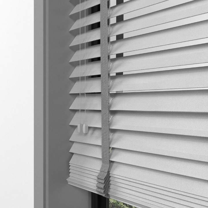 50mm Grey Basswood Blinds