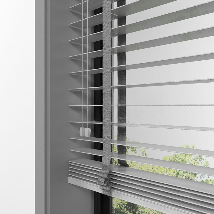 50mm Grey Basswood Blinds