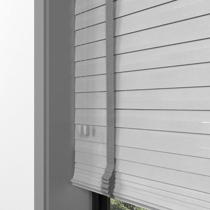 50mm Grey Basswood Blinds