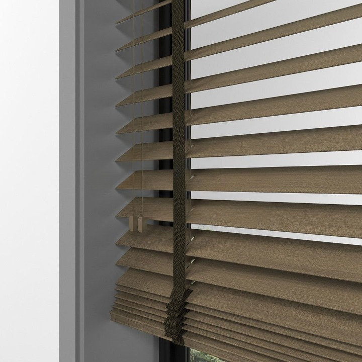 50mm Hazelnut Basswood Blinds