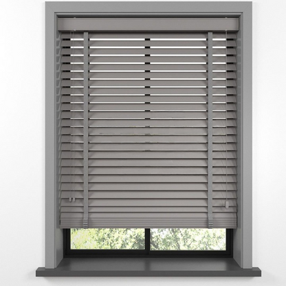 50mm Mink Basswood Blinds