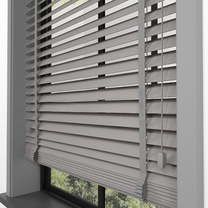 50mm Mink Basswood Blinds