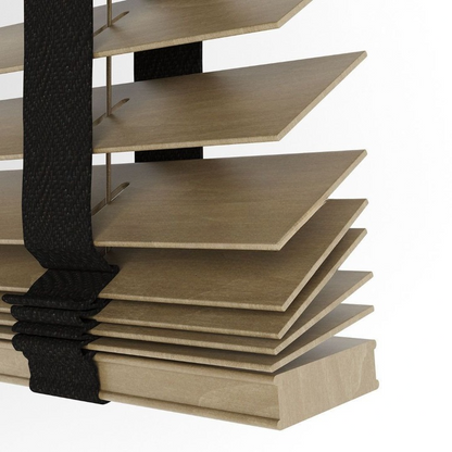 50mm Nut Basswood Blinds