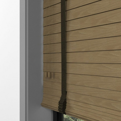50mm Nut Basswood Blinds