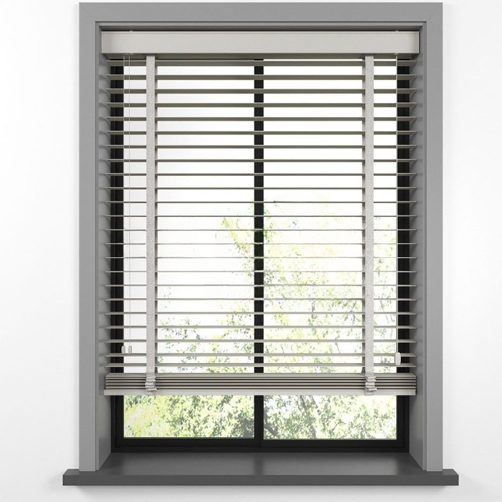50mm Sand Basswood Blinds