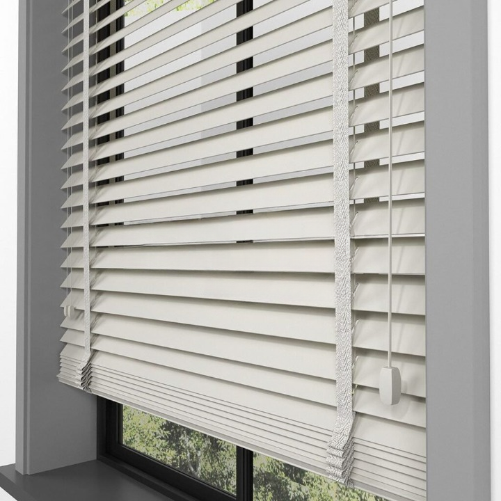 50mm Sand Basswood Blinds