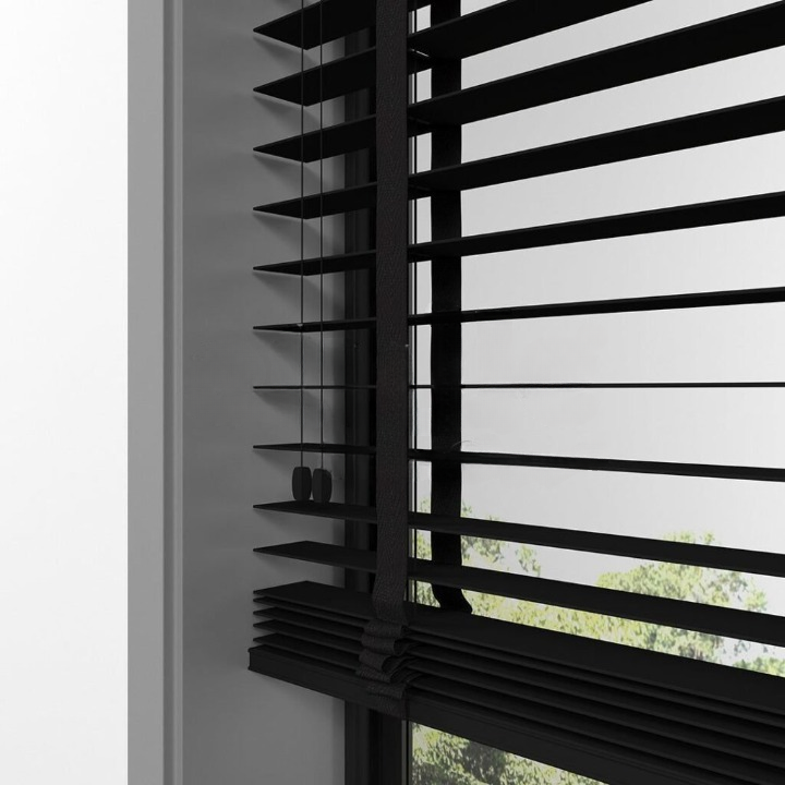 50mm Black Basswood Blinds