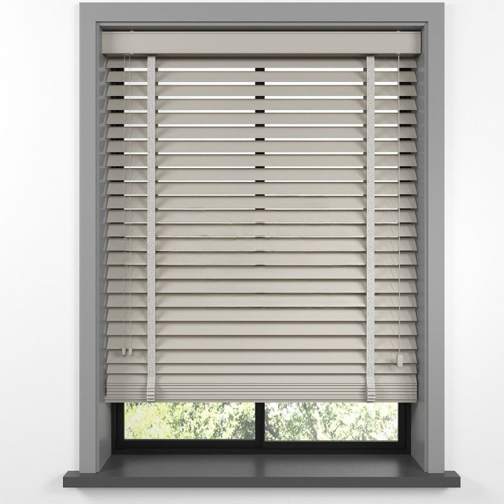50mm Stone Basswood Blinds