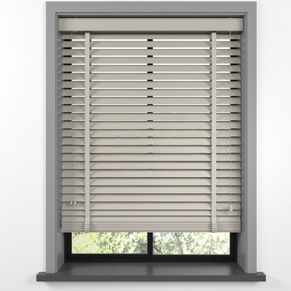 50mm Stone Basswood Blinds