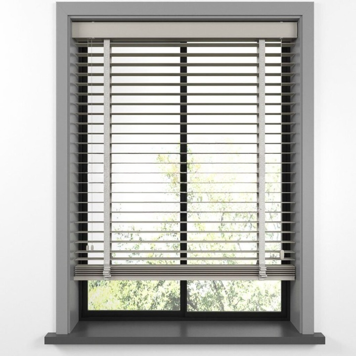 50mm Stone Basswood Blinds