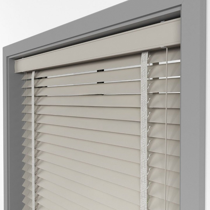 50mm Stone Basswood Blinds