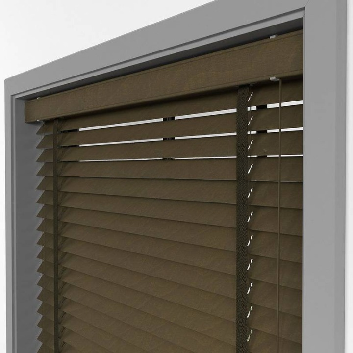 50mm Tiger Eye Basswood Blinds