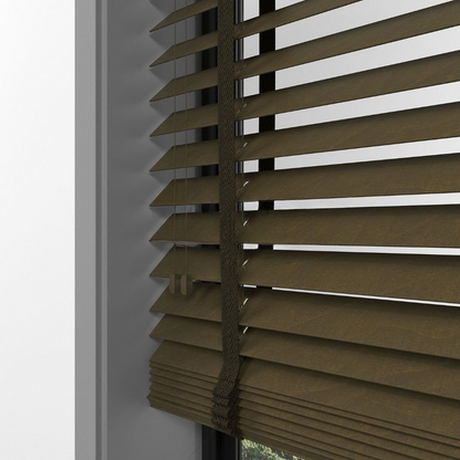 50mm Tiger Eye Basswood Blinds