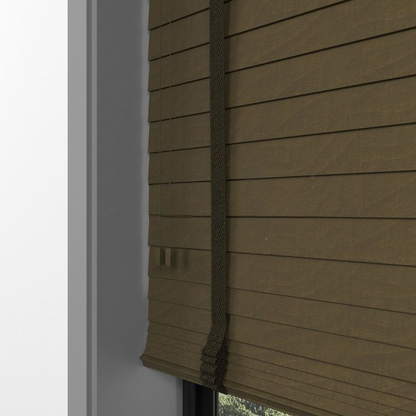 50mm Tiger Eye Basswood Blinds