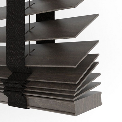 50mm Wenge Basswood Blinds