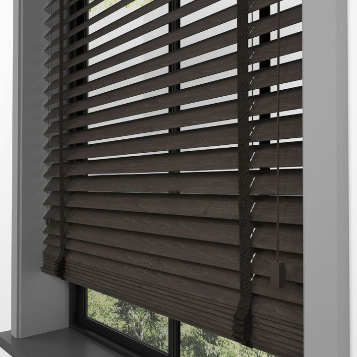 50mm Wenge Basswood Blinds