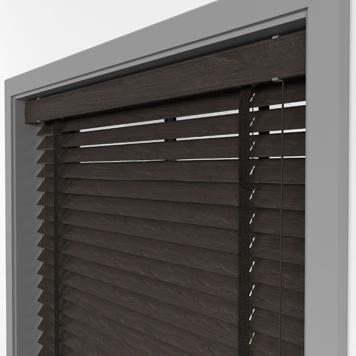 50mm Wenge Basswood Blinds