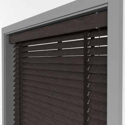 50mm Wenge Basswood Blinds