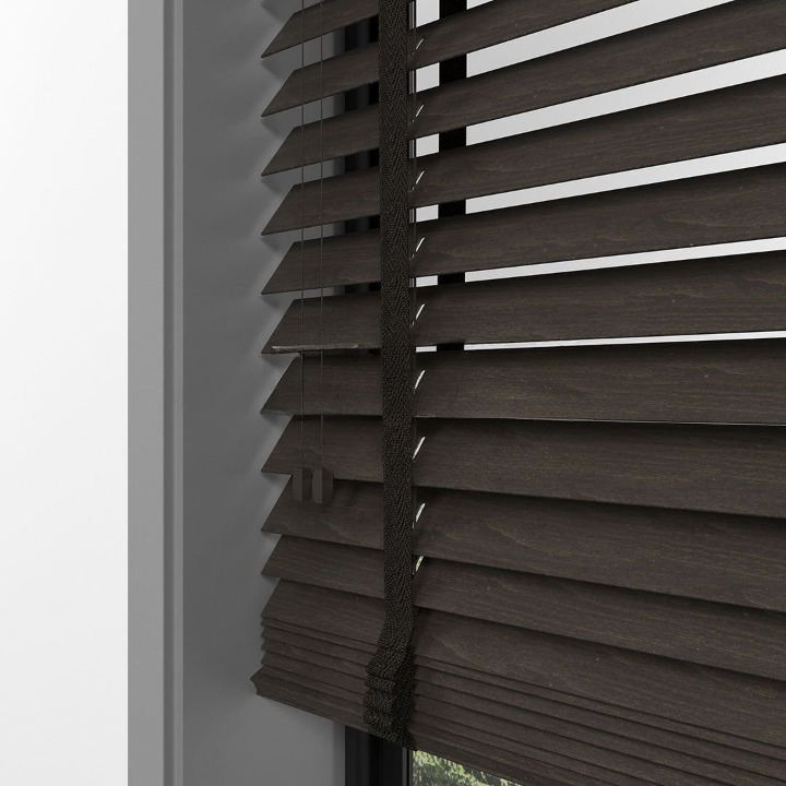 50mm Wenge Basswood Blinds