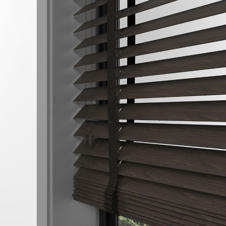 50mm Wenge Basswood Blinds
