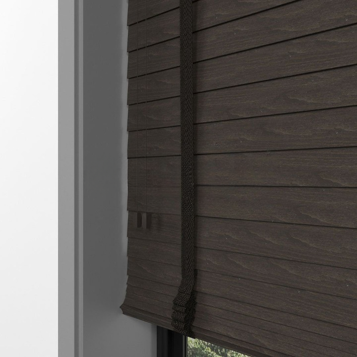 50mm Wenge Basswood Blinds