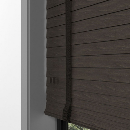 50mm Wenge Basswood Blinds