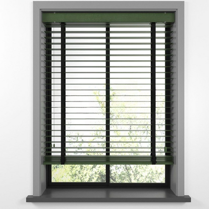 50mm Green Basswood Blinds