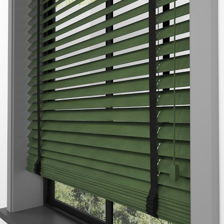 50mm Green Basswood Blinds