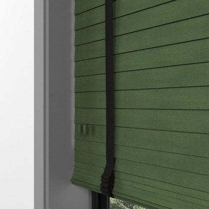 50mm Green Basswood Blinds
