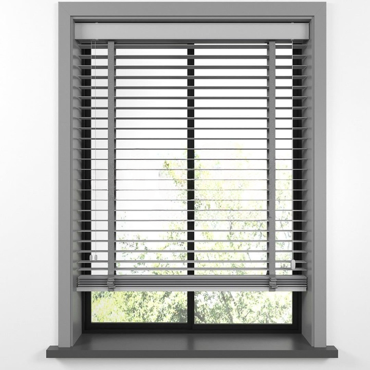 50mm Light Grey Farywood Blinds