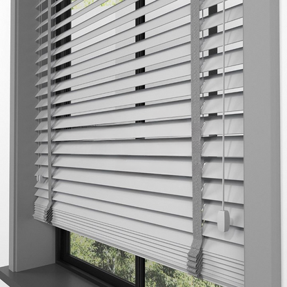 50mm Light Grey Farywood Blinds