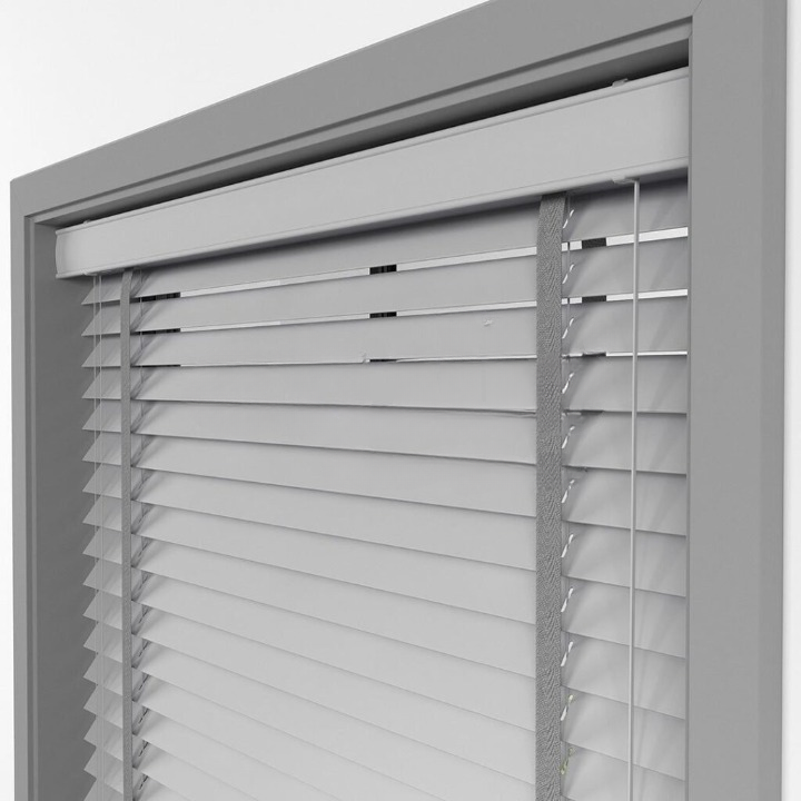 50mm Light Grey Farywood Blinds
