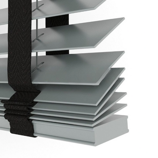 50mm Anthracite Farywood Blinds
