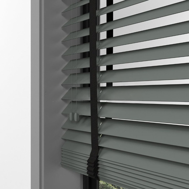50mm Anthracite Farywood Blinds