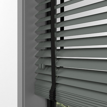 50mm Anthracite Farywood Blinds