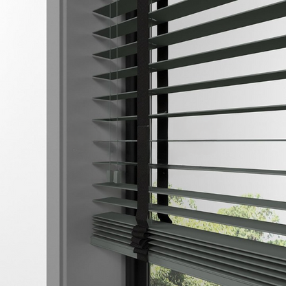 50mm Anthracite Farywood Blinds