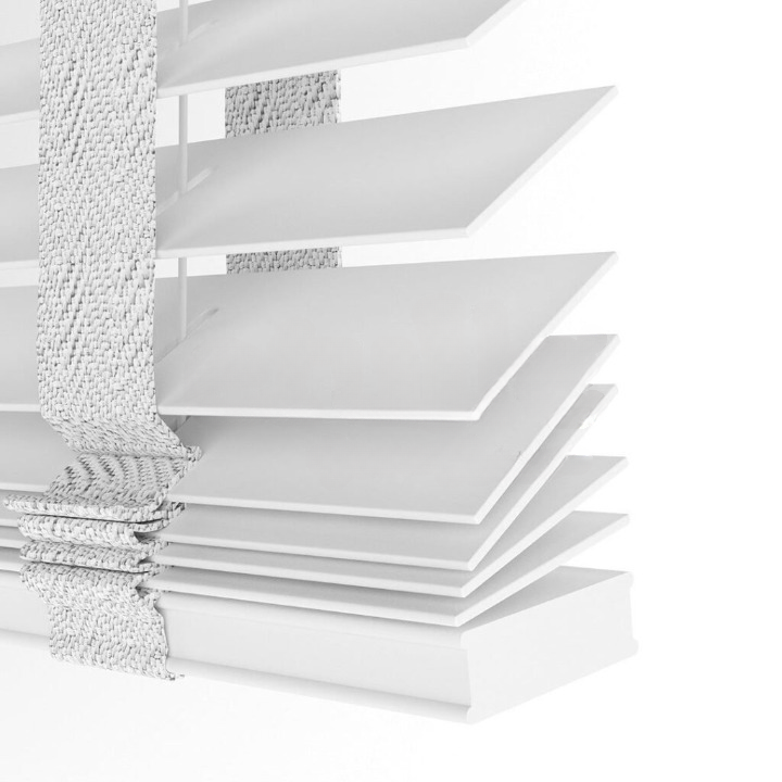 50mm White Farywood Blinds